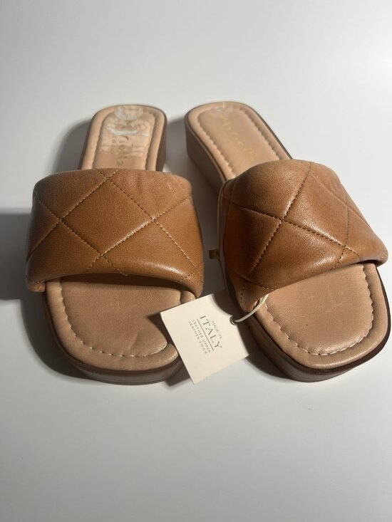 Mariella Shoes - Mariella Slide Sandals Brown Women’s Size 7.5 Comfort